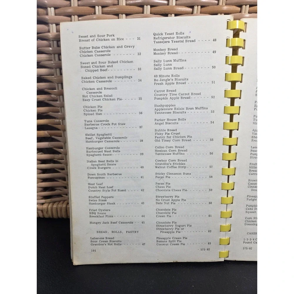 Vintage Catawba County North‎ Carolina Cookbook Handicapped Children 1982